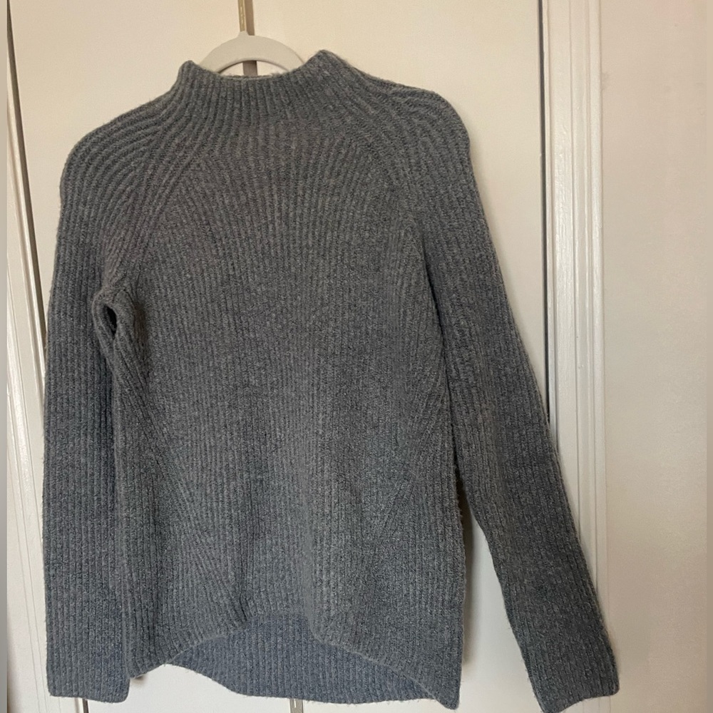 Madewell Gray turtleneck Sweater